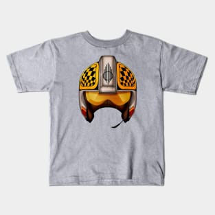 Mustache Friend in SPAAACE Kids T-Shirt